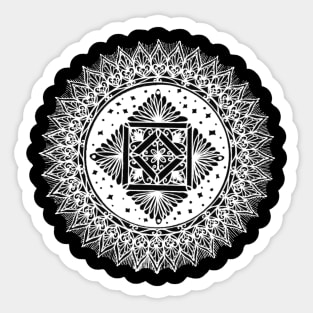 Mandala: Phi - Sunweaver Sticker